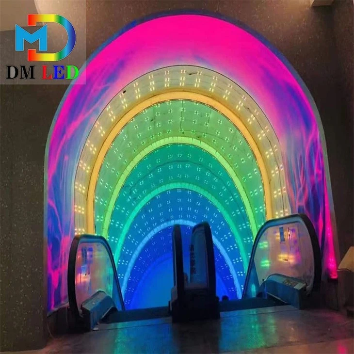 Ip68 Full Color Light Box Soft Film Ceiling Lighting Square RGB Led Module