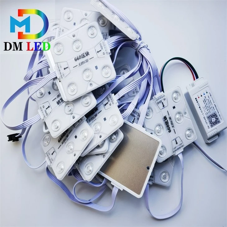 Ip68 Full Color Light Box Soft Film Ceiling Lighting Square RGB Led Module
